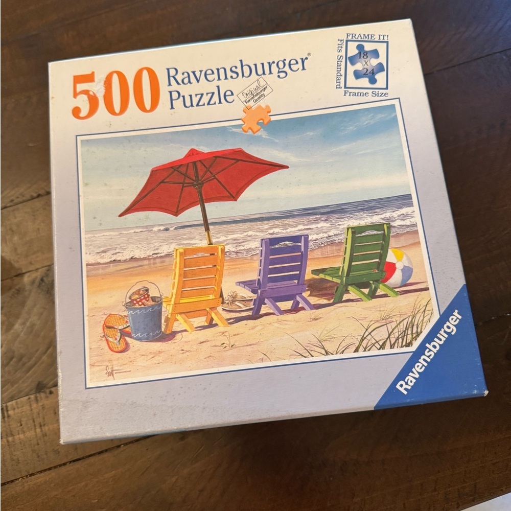 Vintage 2008 Ravensburger Puzzle Beachy Keen‎